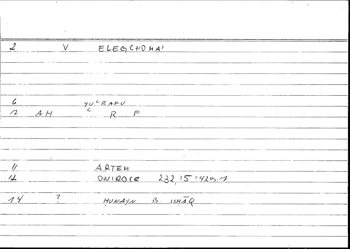 Filecard Artem.Onirocr.07834