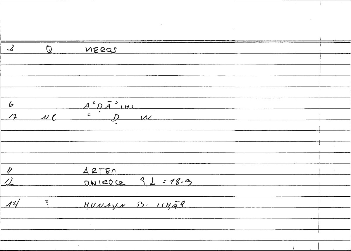 Filecard Artem.Onirocr.07981