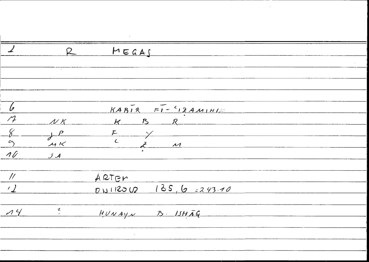 Filecard Artem.Onirocr.08033