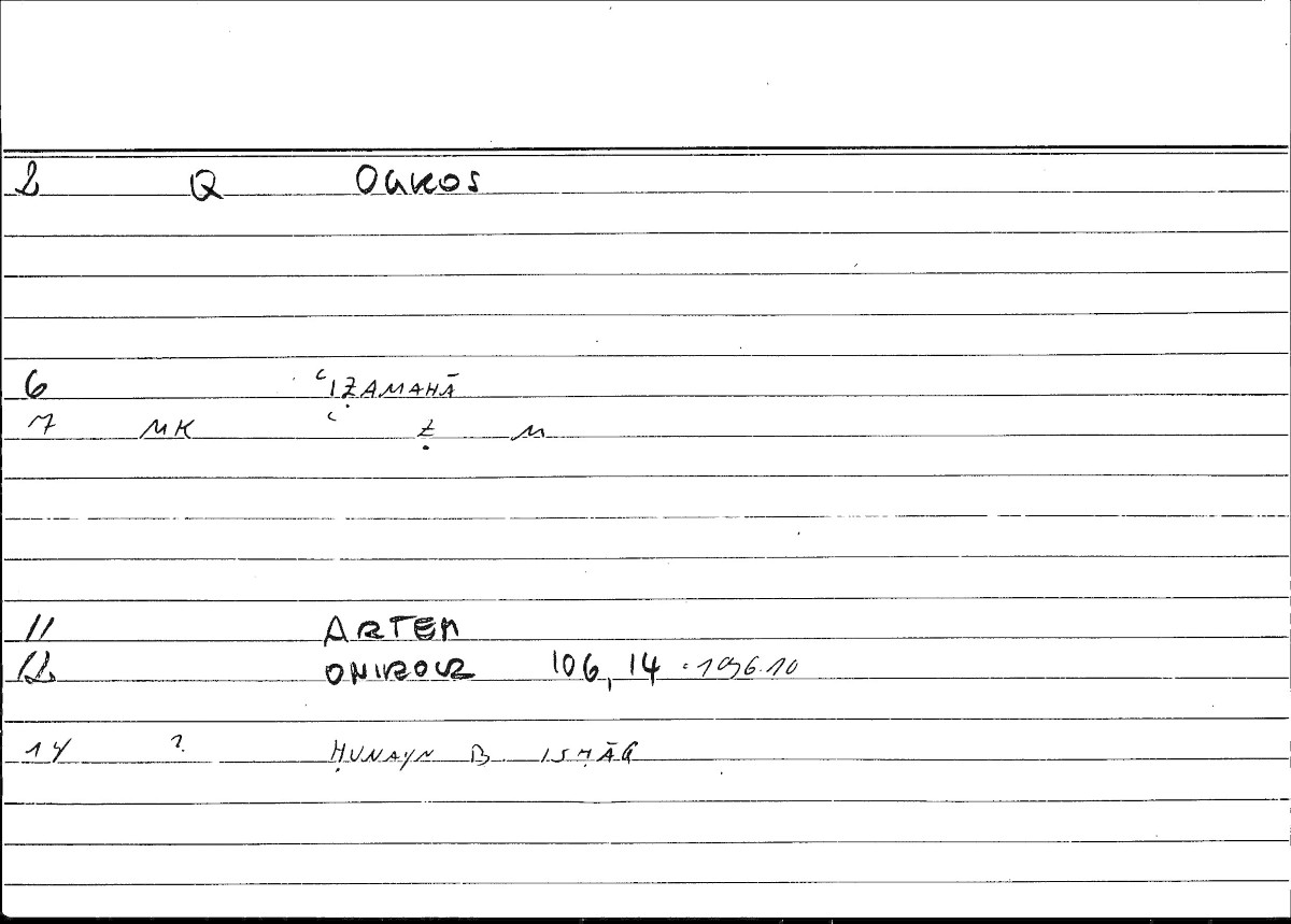 Filecard Artem.Onirocr.08048