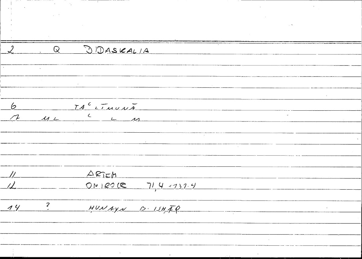 Filecard Artem.Onirocr.08143
