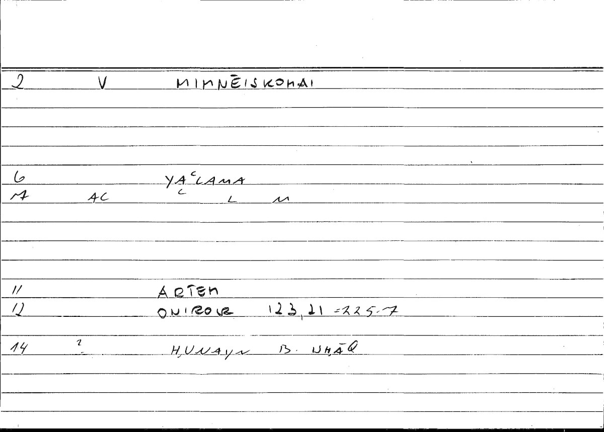 Filecard Artem.Onirocr.08164