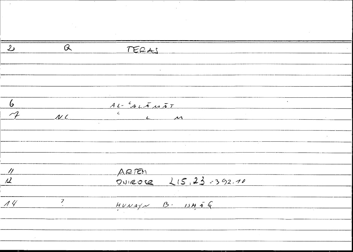 Filecard Artem.Onirocr.08203