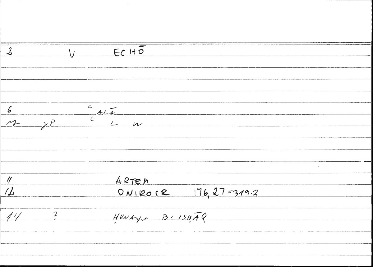 Filecard Artem.Onirocr.08221