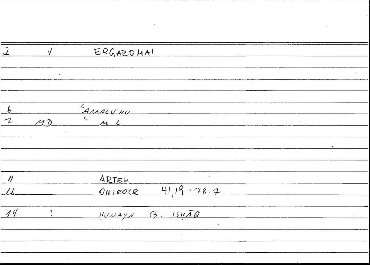 Filecard Artem.Onirocr.08343