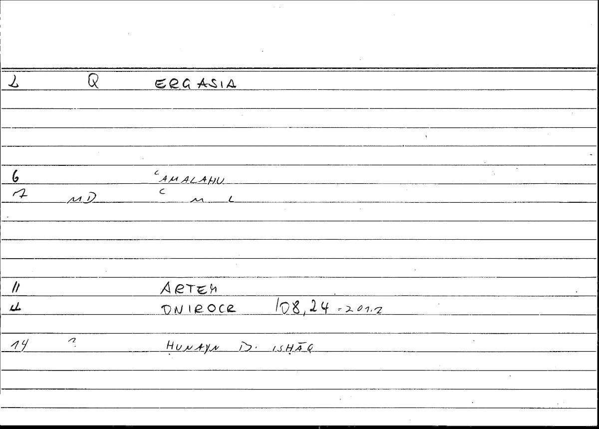 Filecard Artem.Onirocr.08364