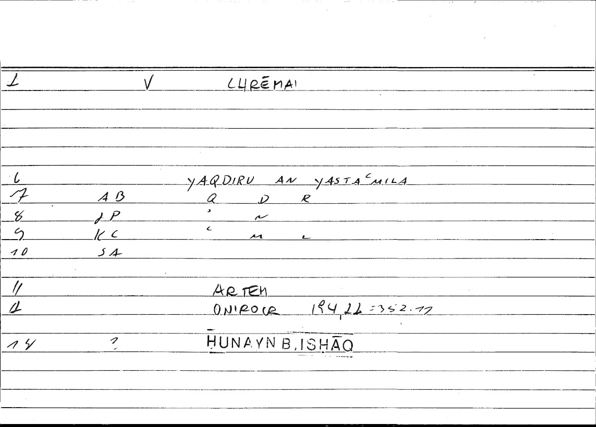 Filecard Artem.Onirocr.08442