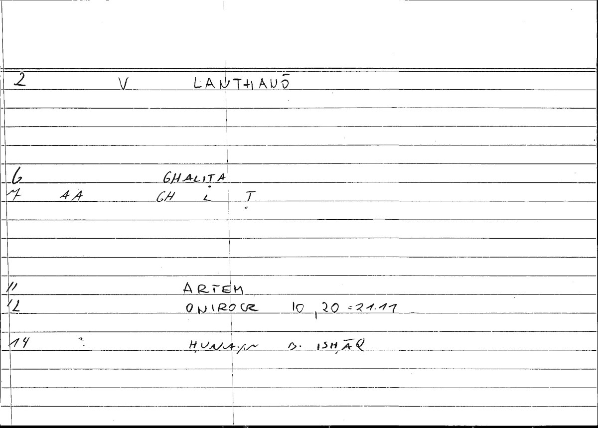 Filecard Artem.Onirocr.08779