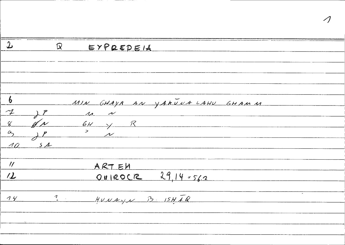 Filecard Artem.Onirocr.08799
