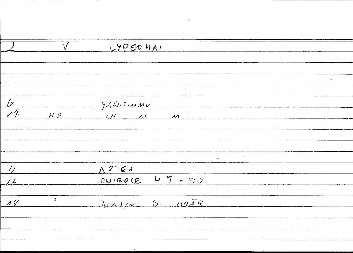 Filecard Artem.Onirocr.08801