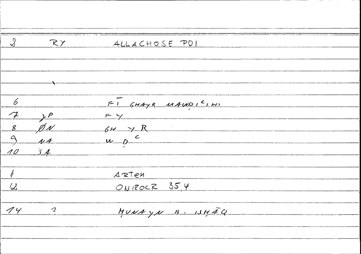 Filecard Artem.Onirocr.08897
