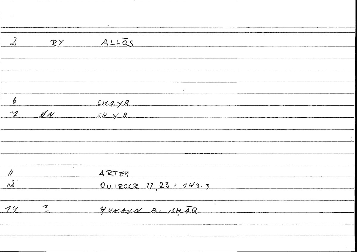 Filecard Artem.Onirocr.08899