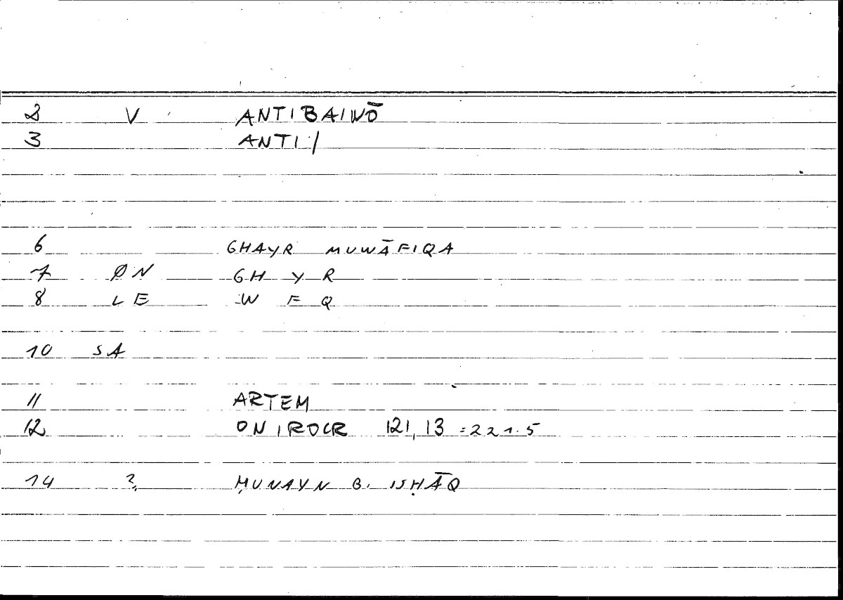 Filecard Artem.Onirocr.08903
