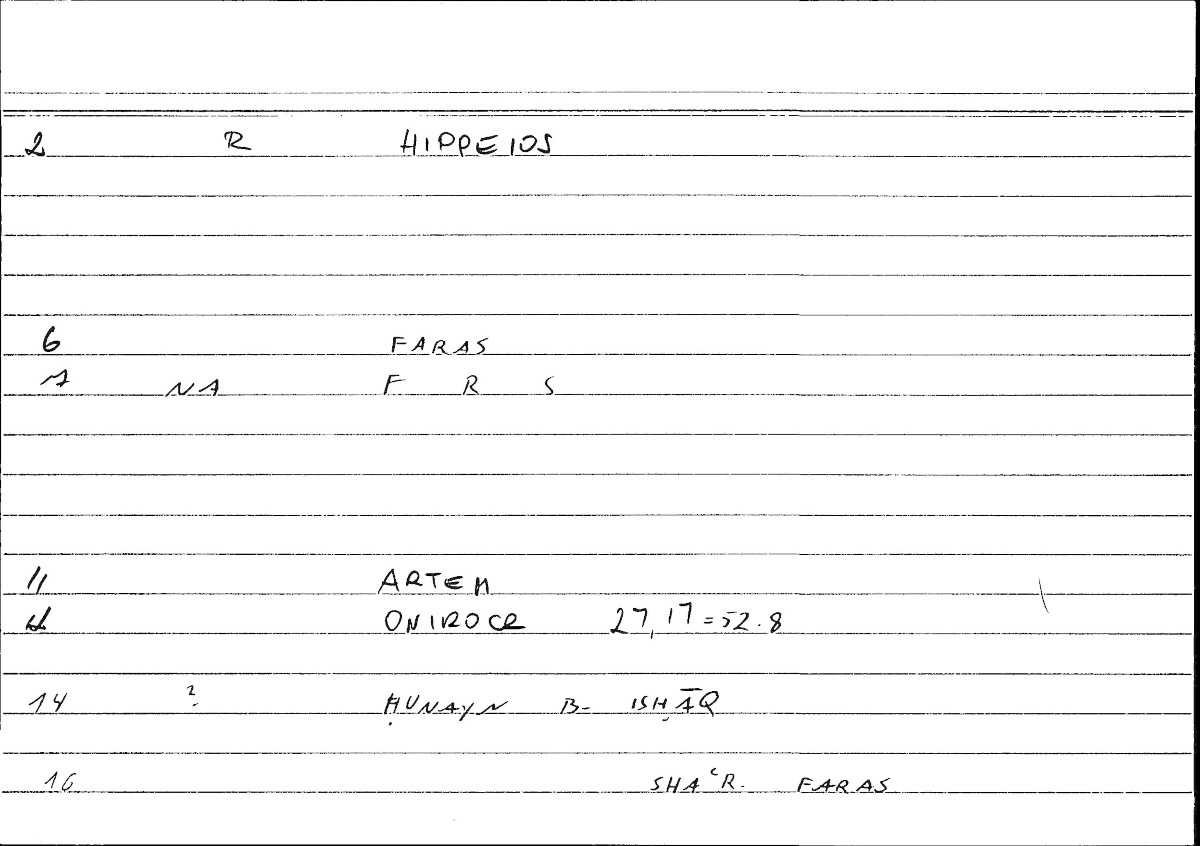 Filecard Artem.Onirocr.09125