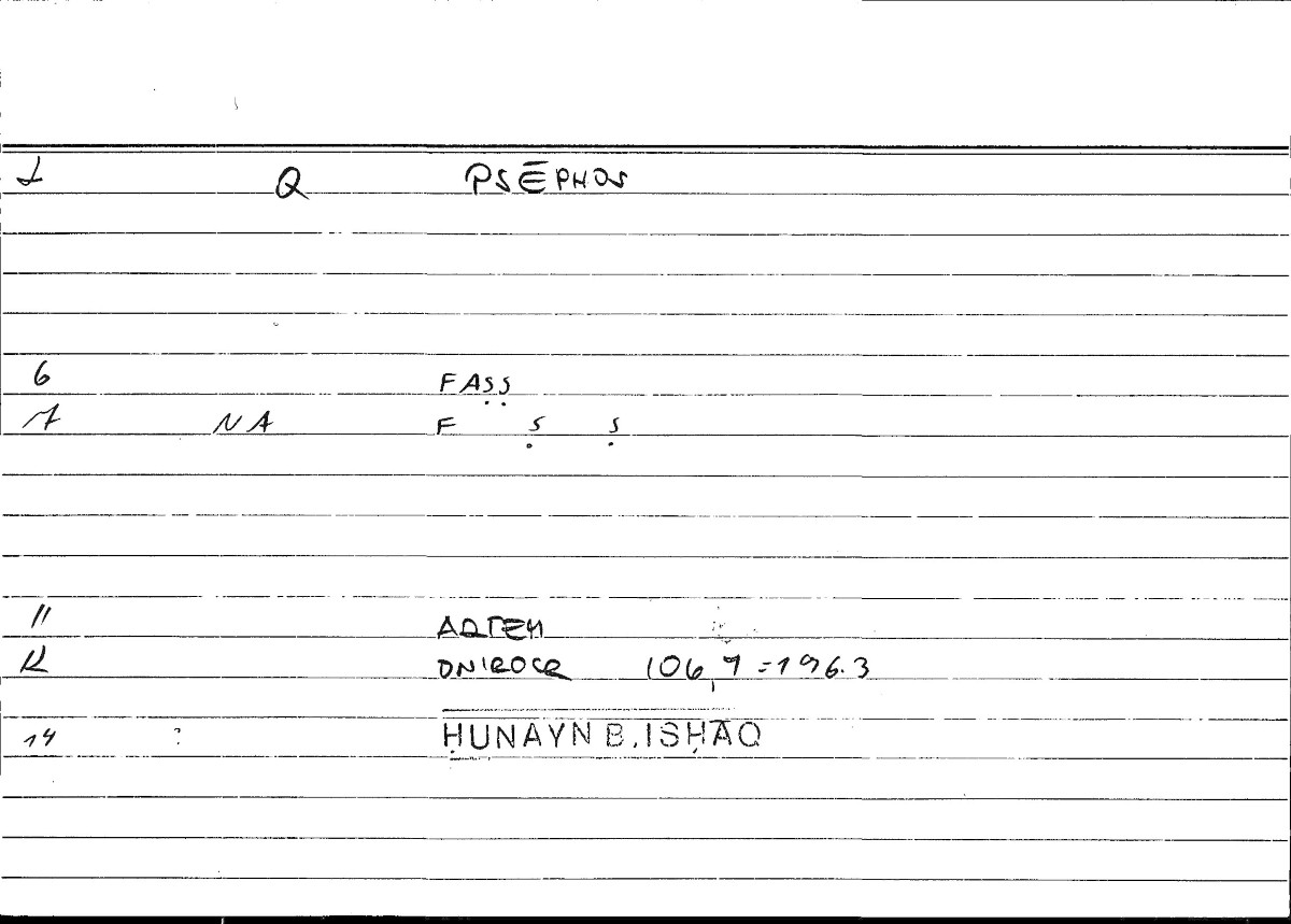 Filecard Artem.Onirocr.09225