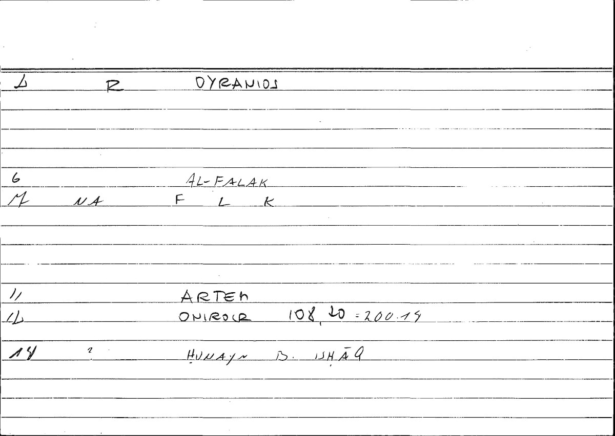 Filecard Artem.Onirocr.09429