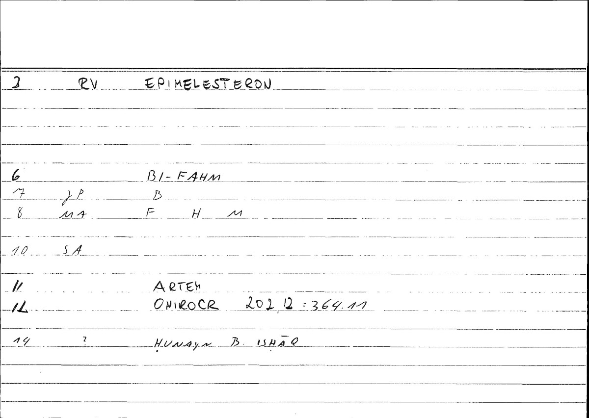 Filecard Artem.Onirocr.09462