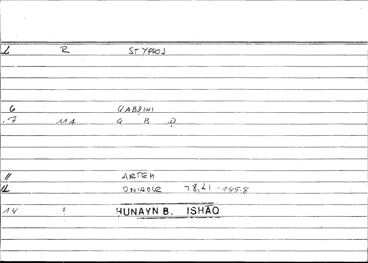 Filecard Artem.Onirocr.09613
