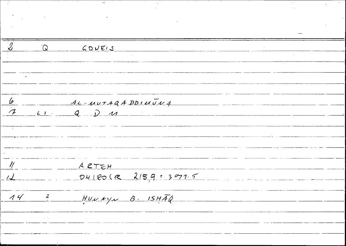 Filecard Artem.Onirocr.09775