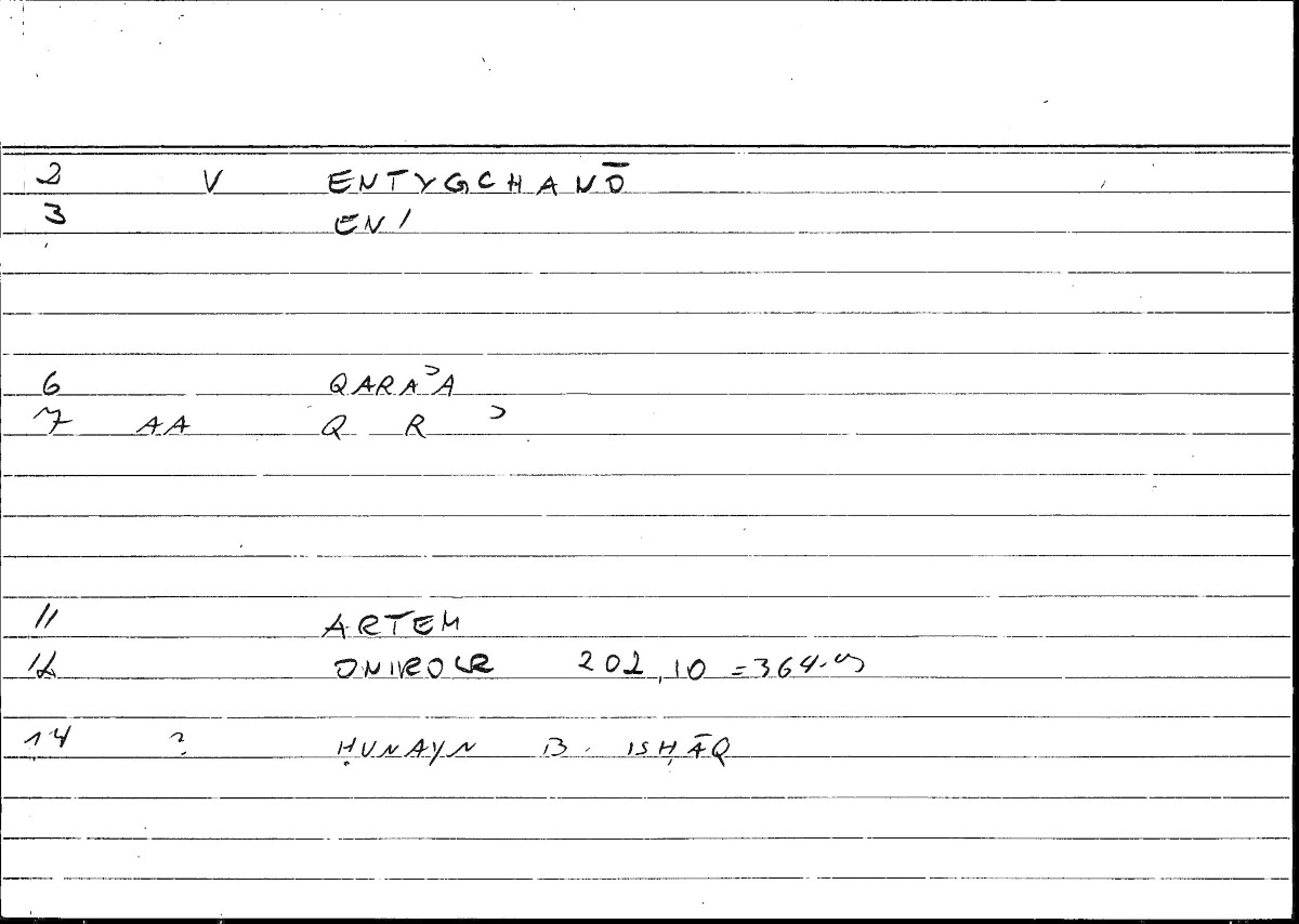 Filecard Artem.Onirocr.09819