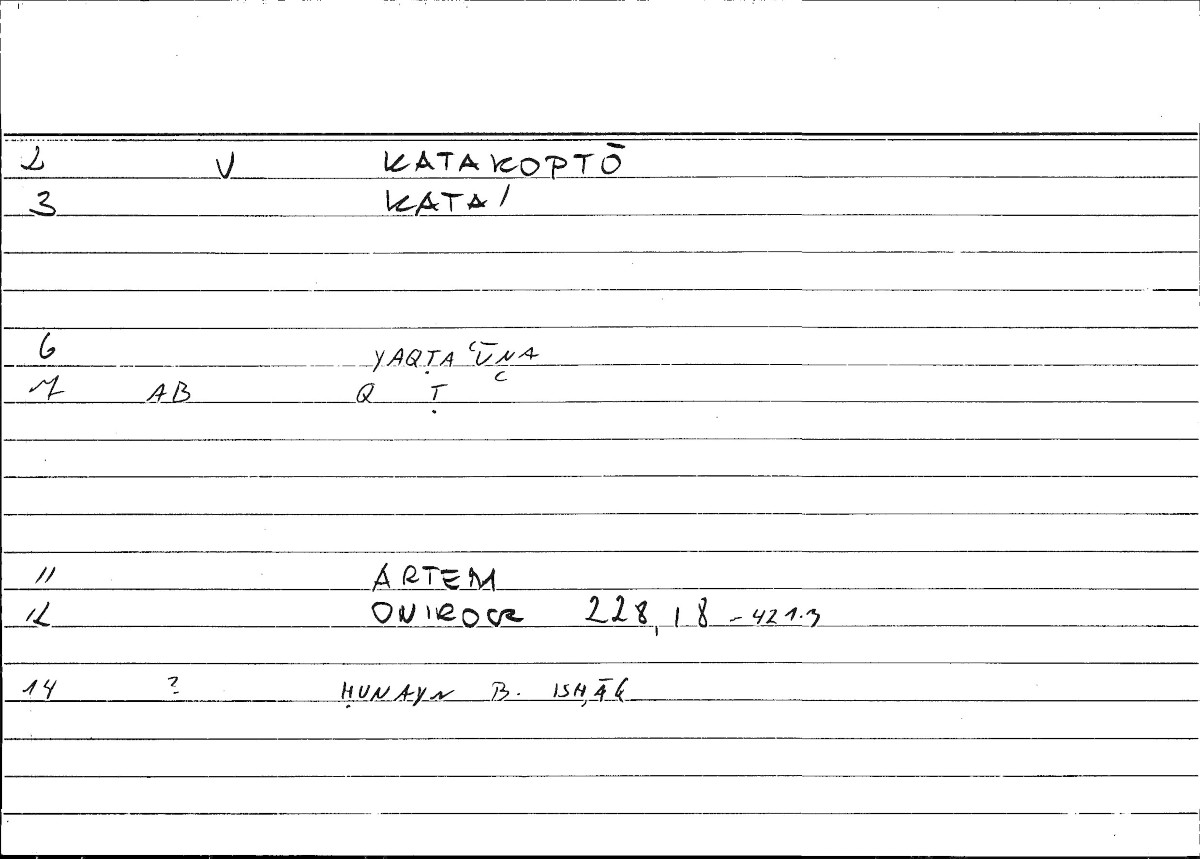 Filecard Artem.Onirocr.09962
