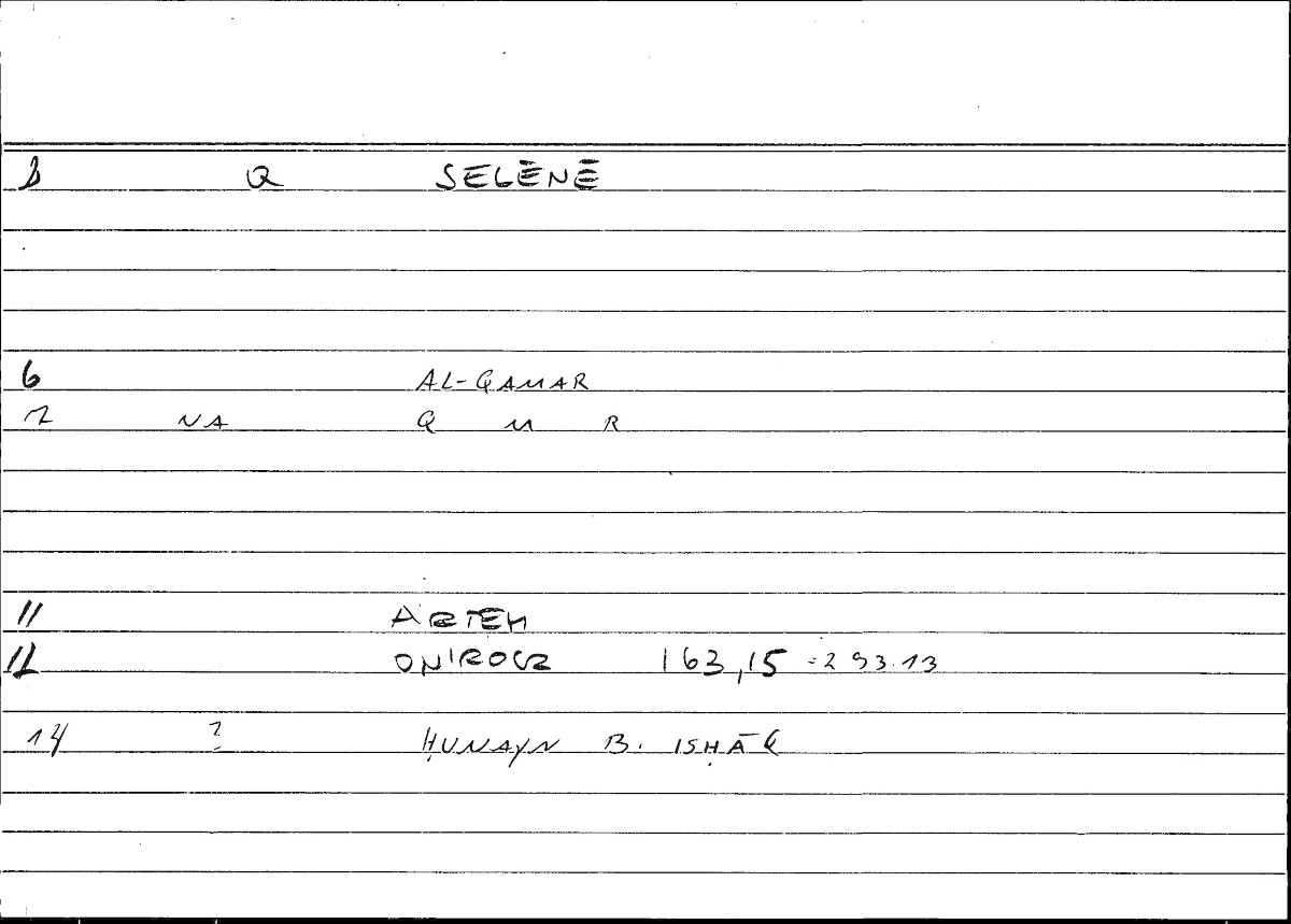 Filecard Artem.Onirocr.10048