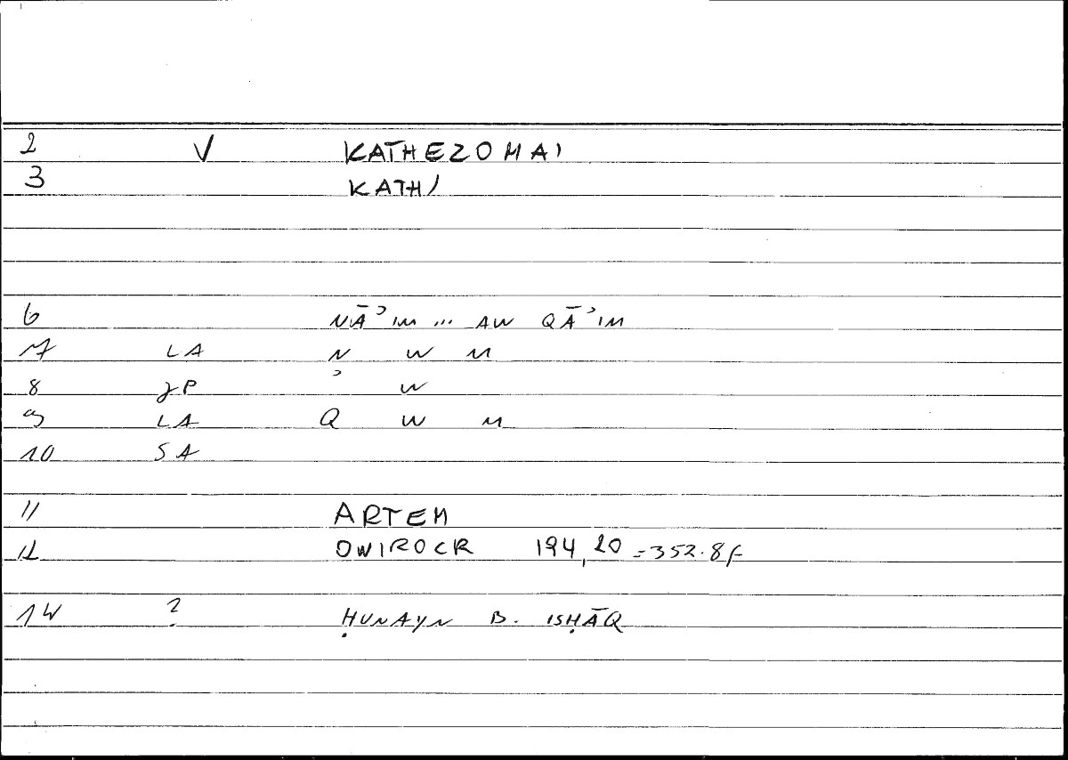 Filecard Artem.Onirocr.10232