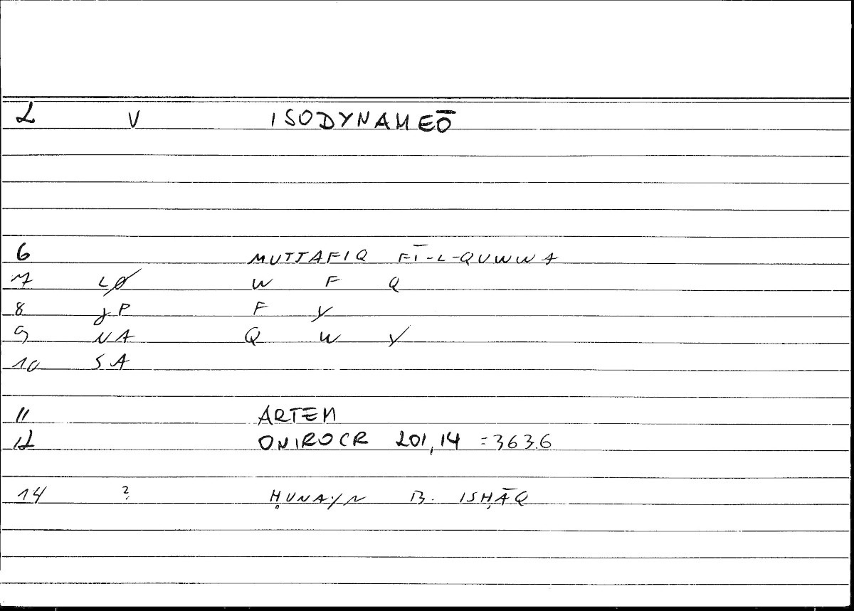 Filecard Artem.Onirocr.10272