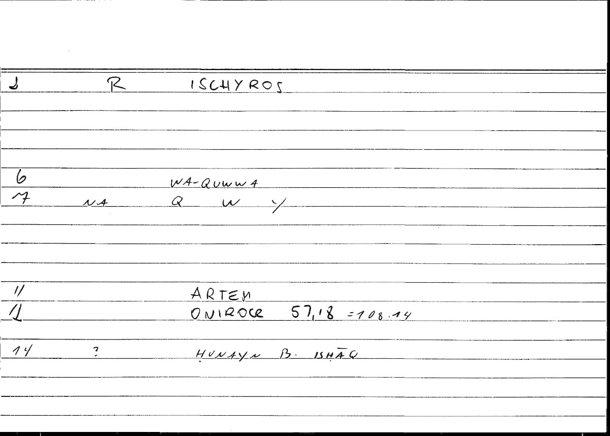 Filecard Artem.Onirocr.10275