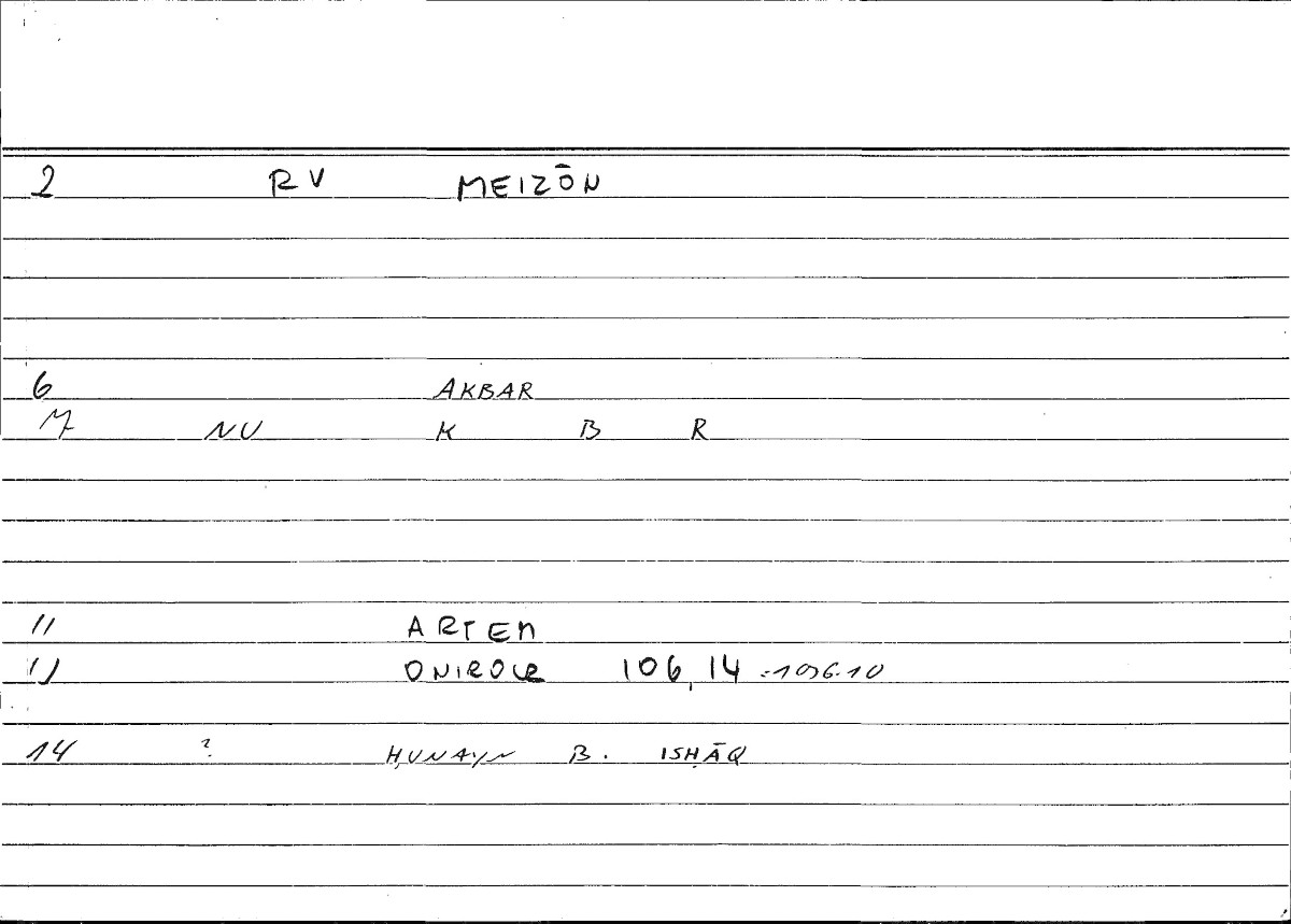 Filecard Artem.Onirocr.10559