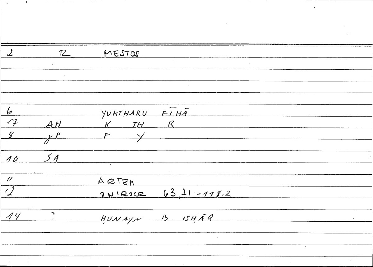 Filecard Artem.Onirocr.10677