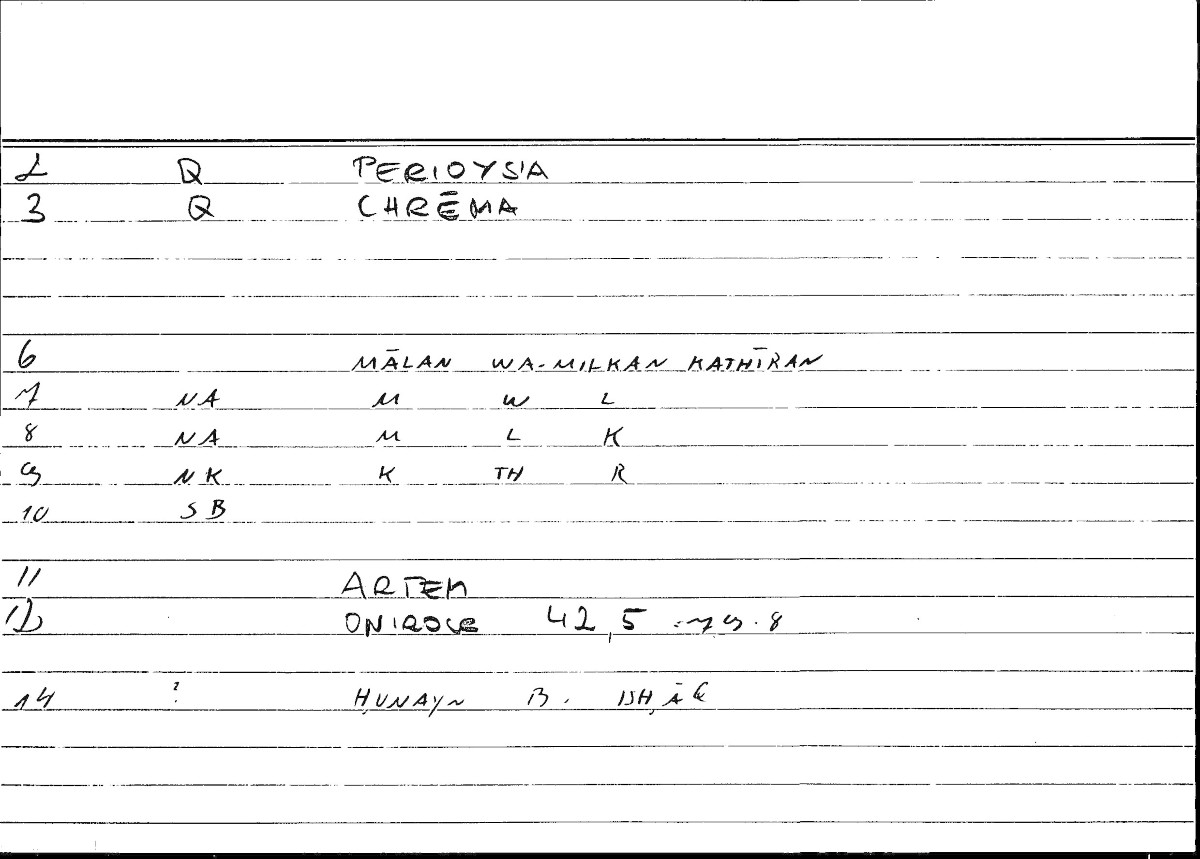 Filecard Artem.Onirocr.10681