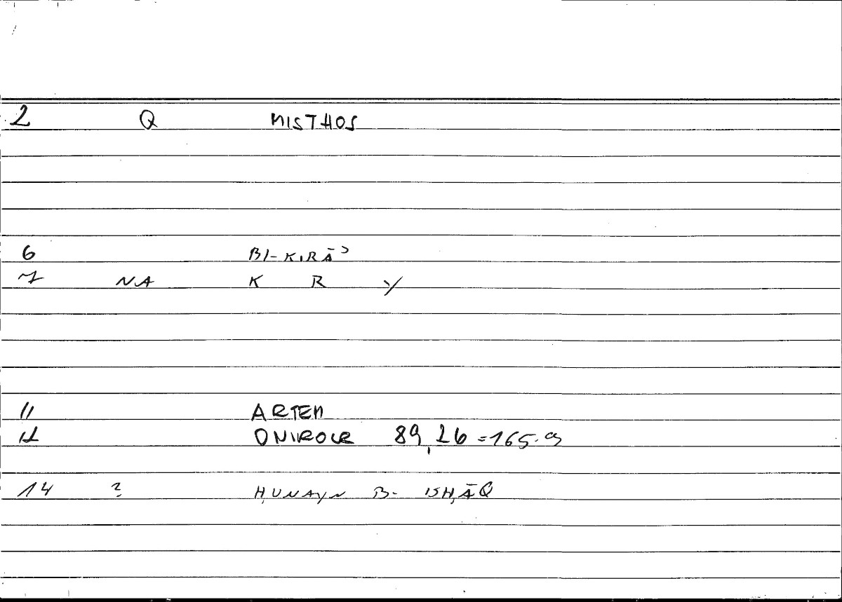 Filecard Artem.Onirocr.10787