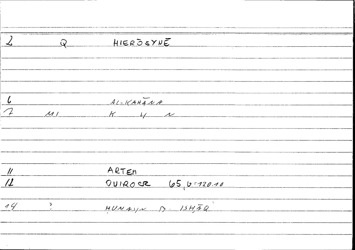 Filecard Artem.Onirocr.10964