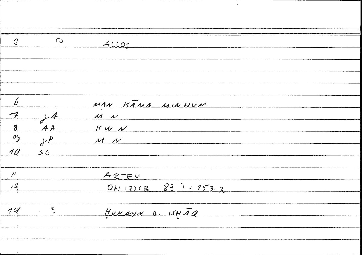 Filecard Artem.Onirocr.10995
