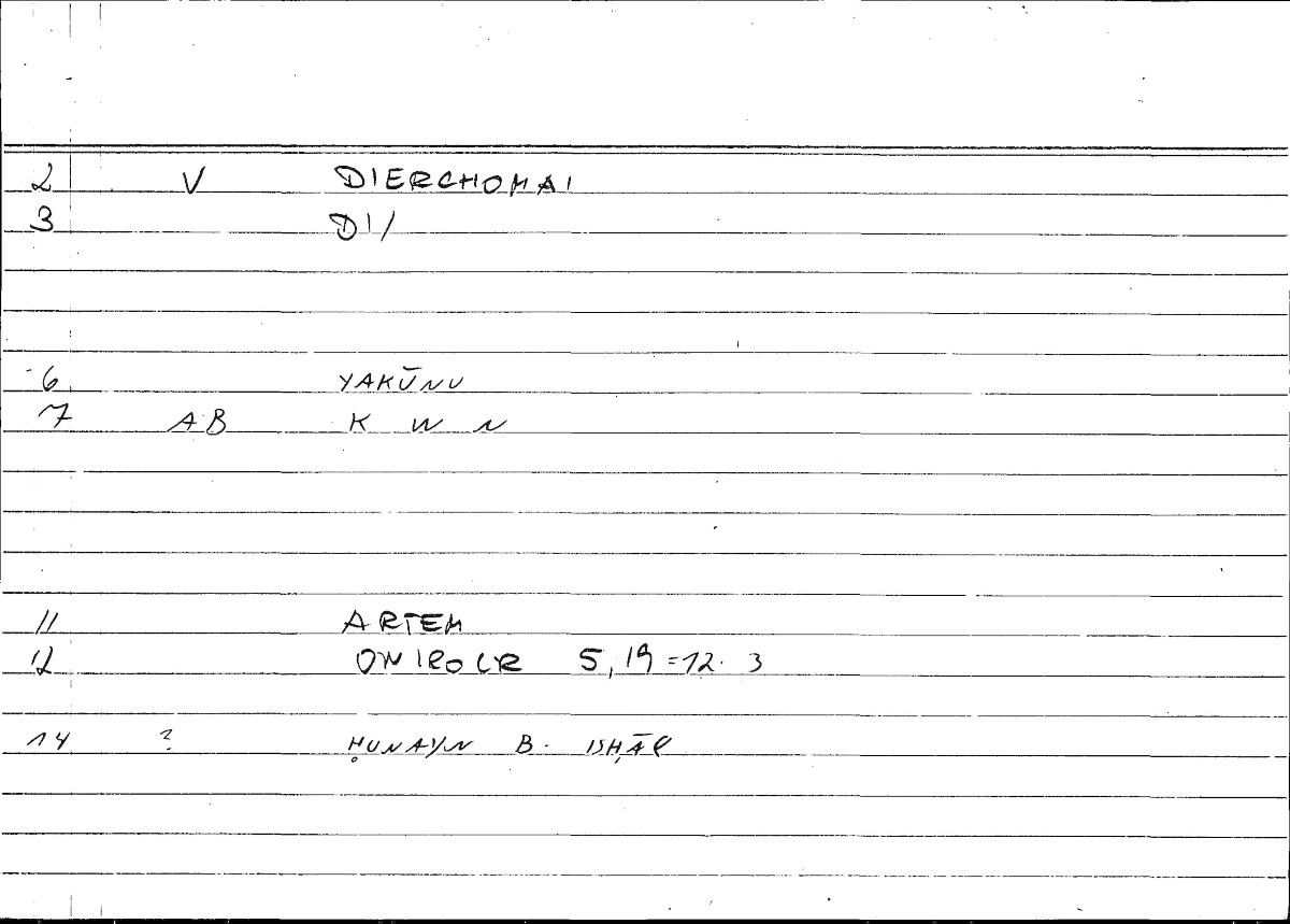 Filecard Artem.Onirocr.11018