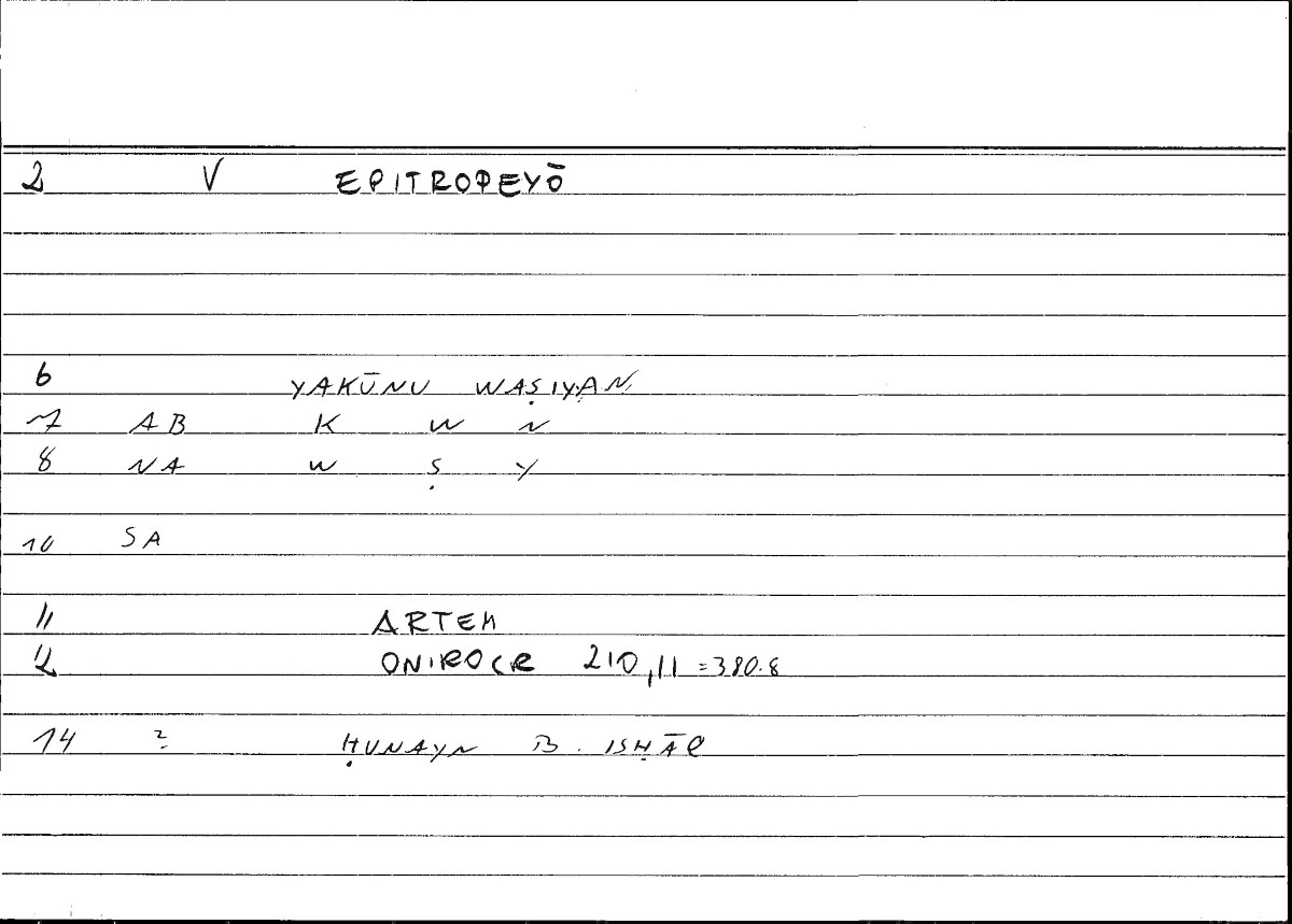 Filecard Artem.Onirocr.11065