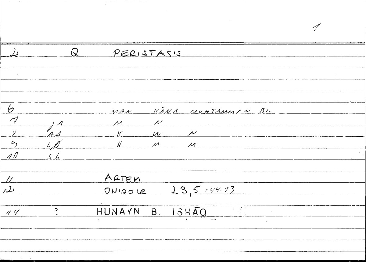 Filecard Artem.Onirocr.11087