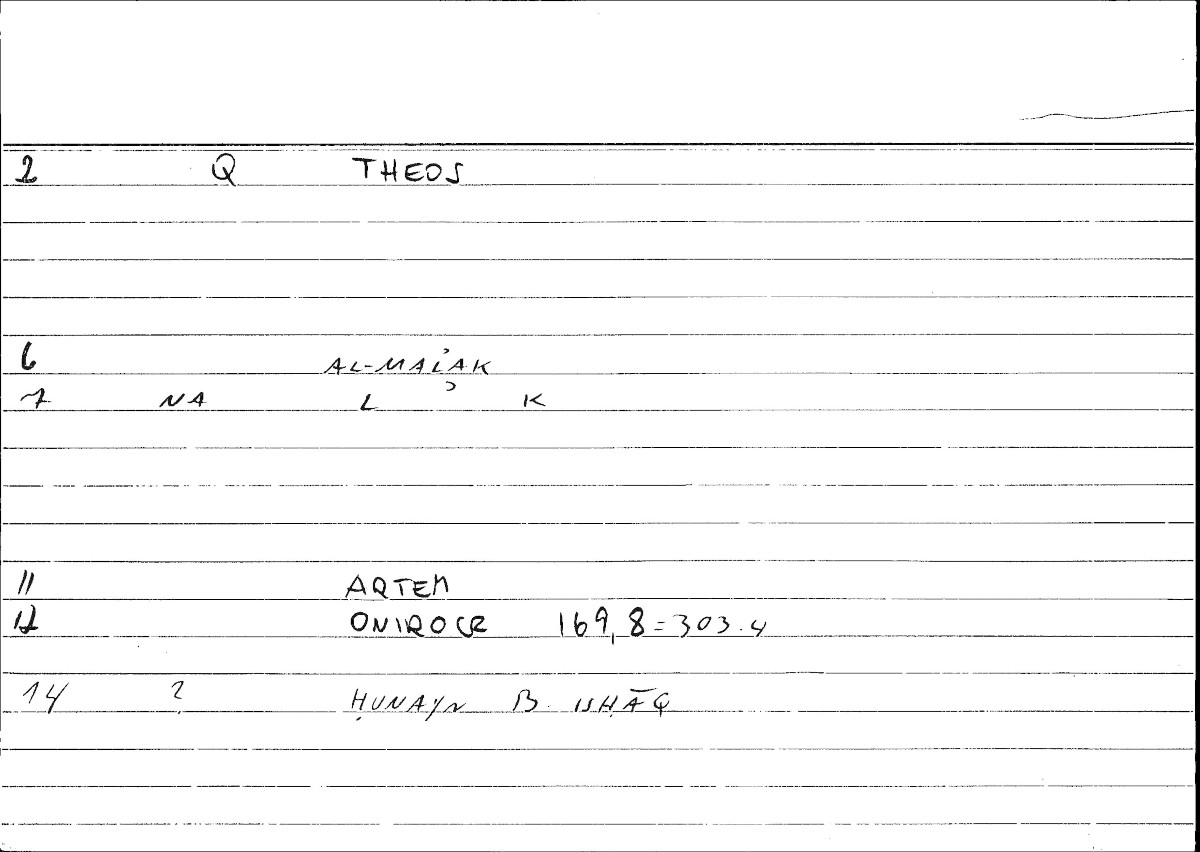 Filecard Artem.Onirocr.11318