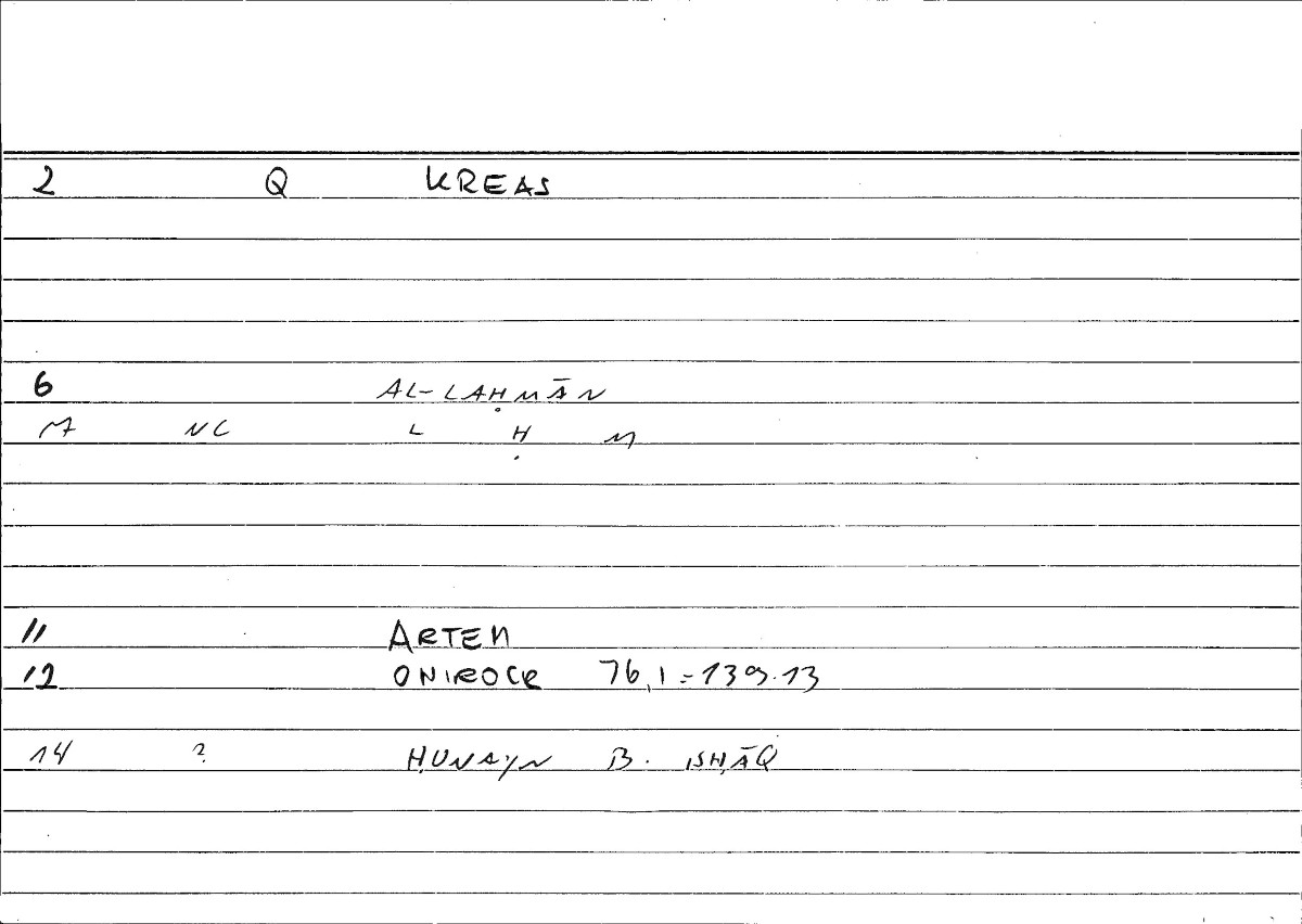 Filecard Artem.Onirocr.11377