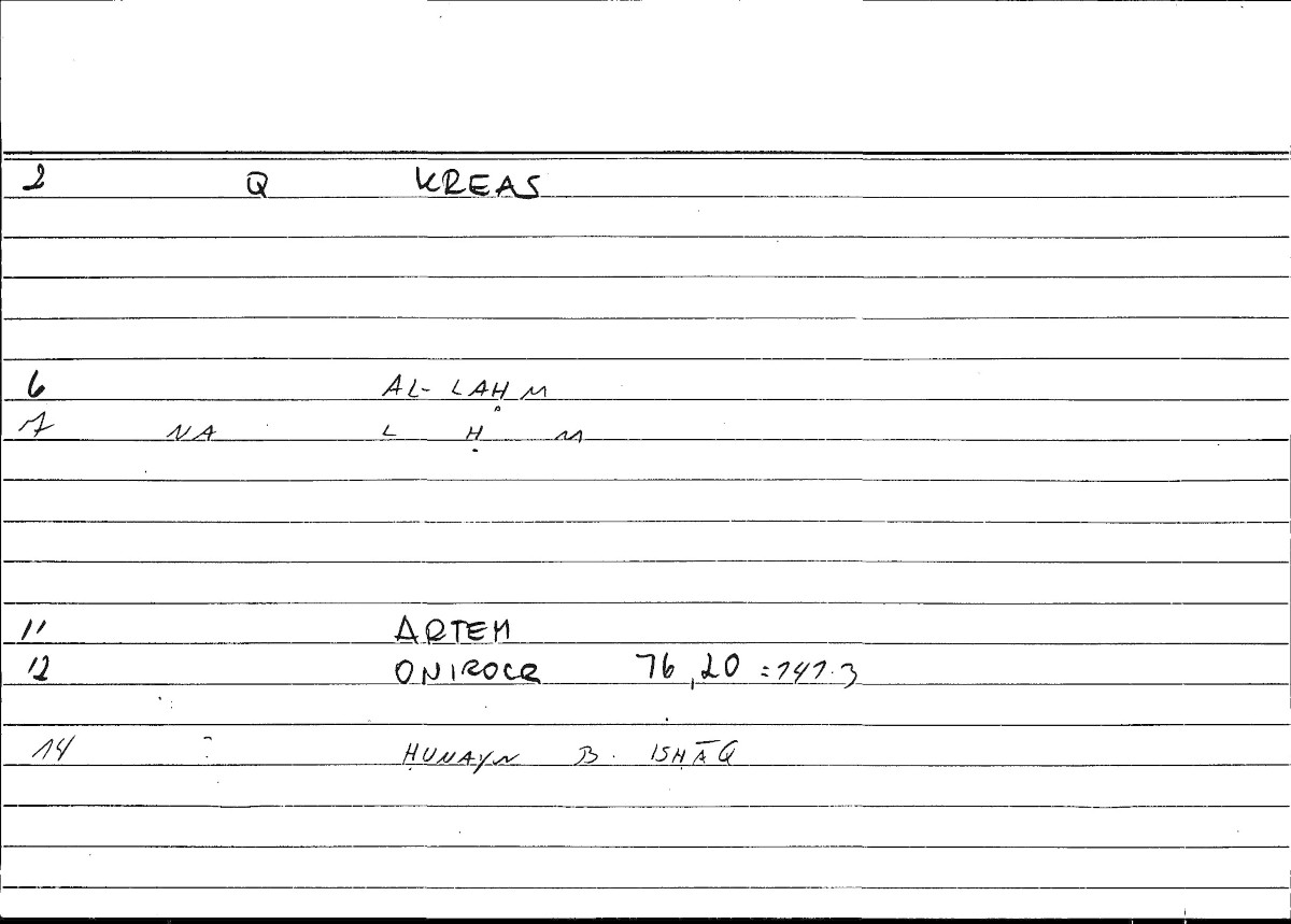 Filecard Artem.Onirocr.11379