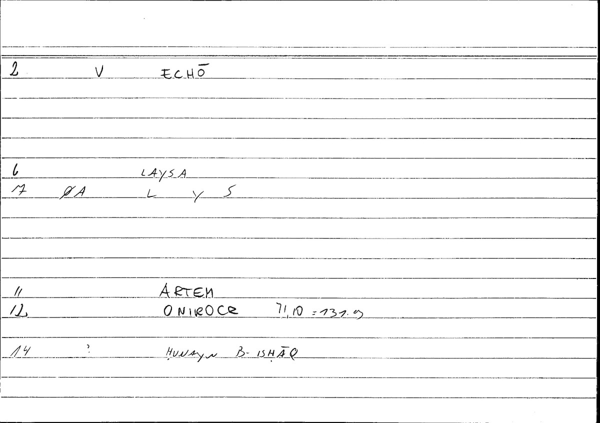 Filecard Artem.Onirocr.11537