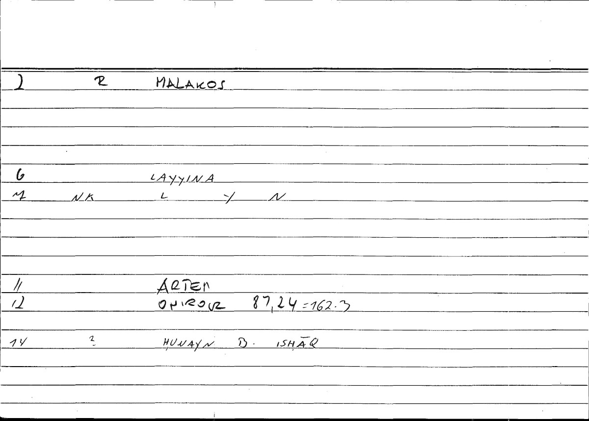 Filecard Artem.Onirocr.11582