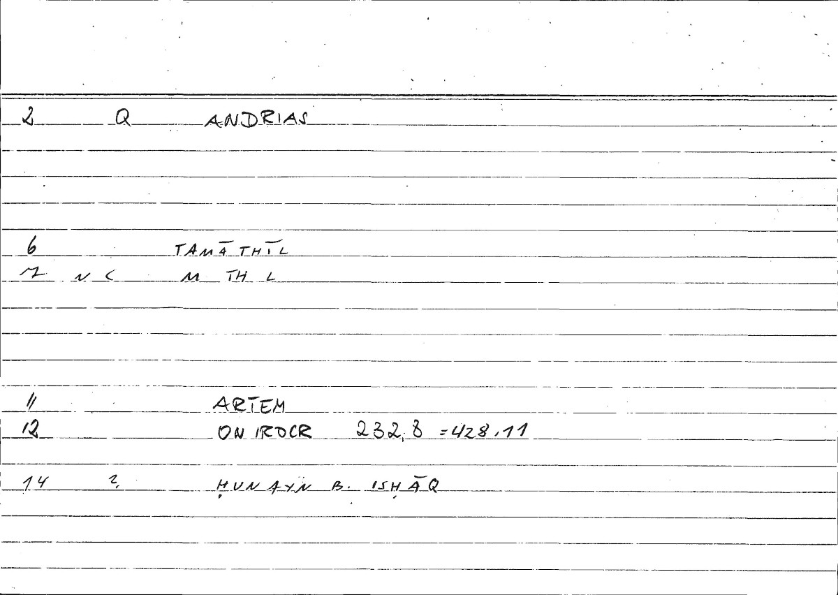 Filecard Artem.Onirocr.11702