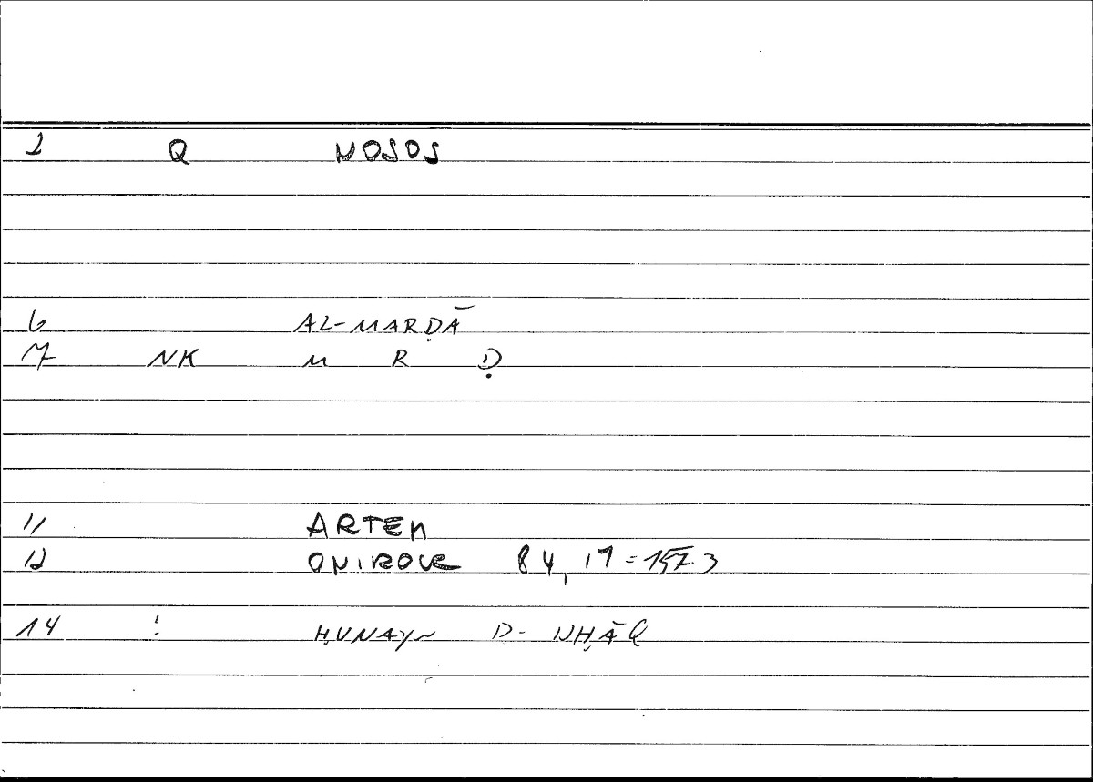 Filecard Artem.Onirocr.11981
