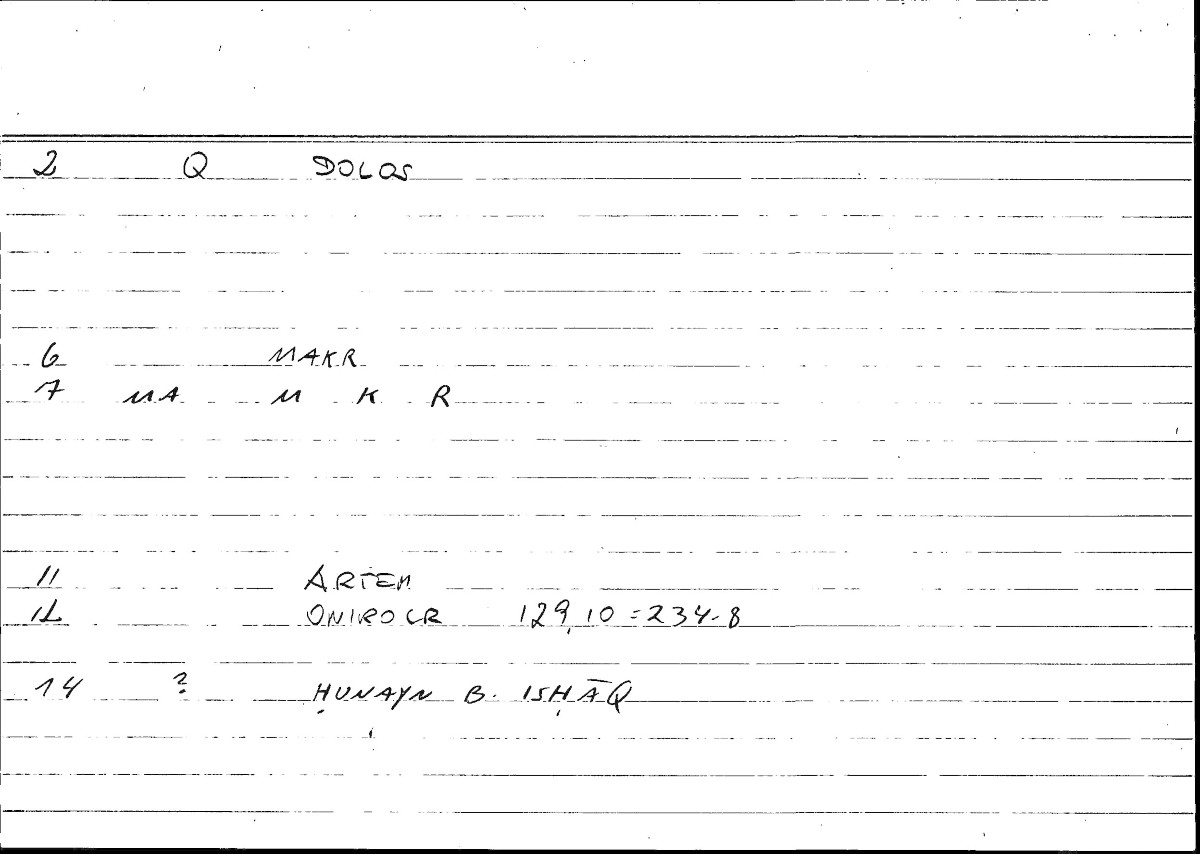 Filecard Artem.Onirocr.12097
