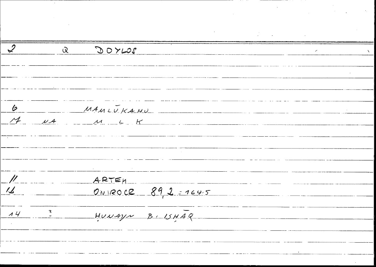 Filecard Artem.Onirocr.12173