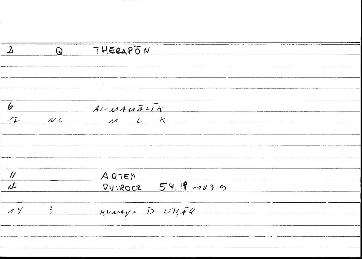 Filecard Artem.Onirocr.12179