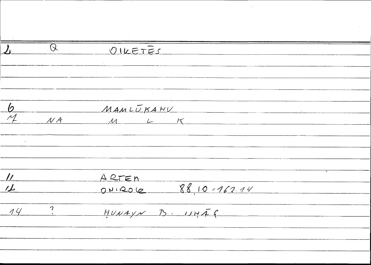 Filecard Artem.Onirocr.12201