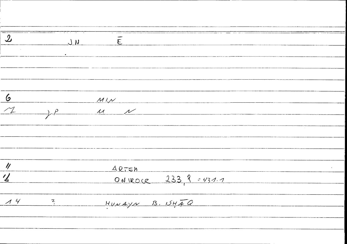Filecard Artem.Onirocr.12262